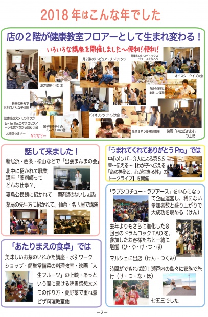 @第号ー新年の抱負・去年のニュース